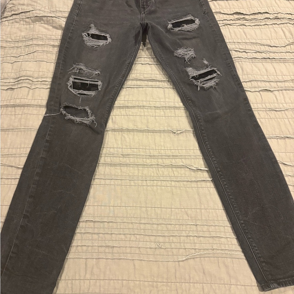 Express Mid-Rise Black Leggings